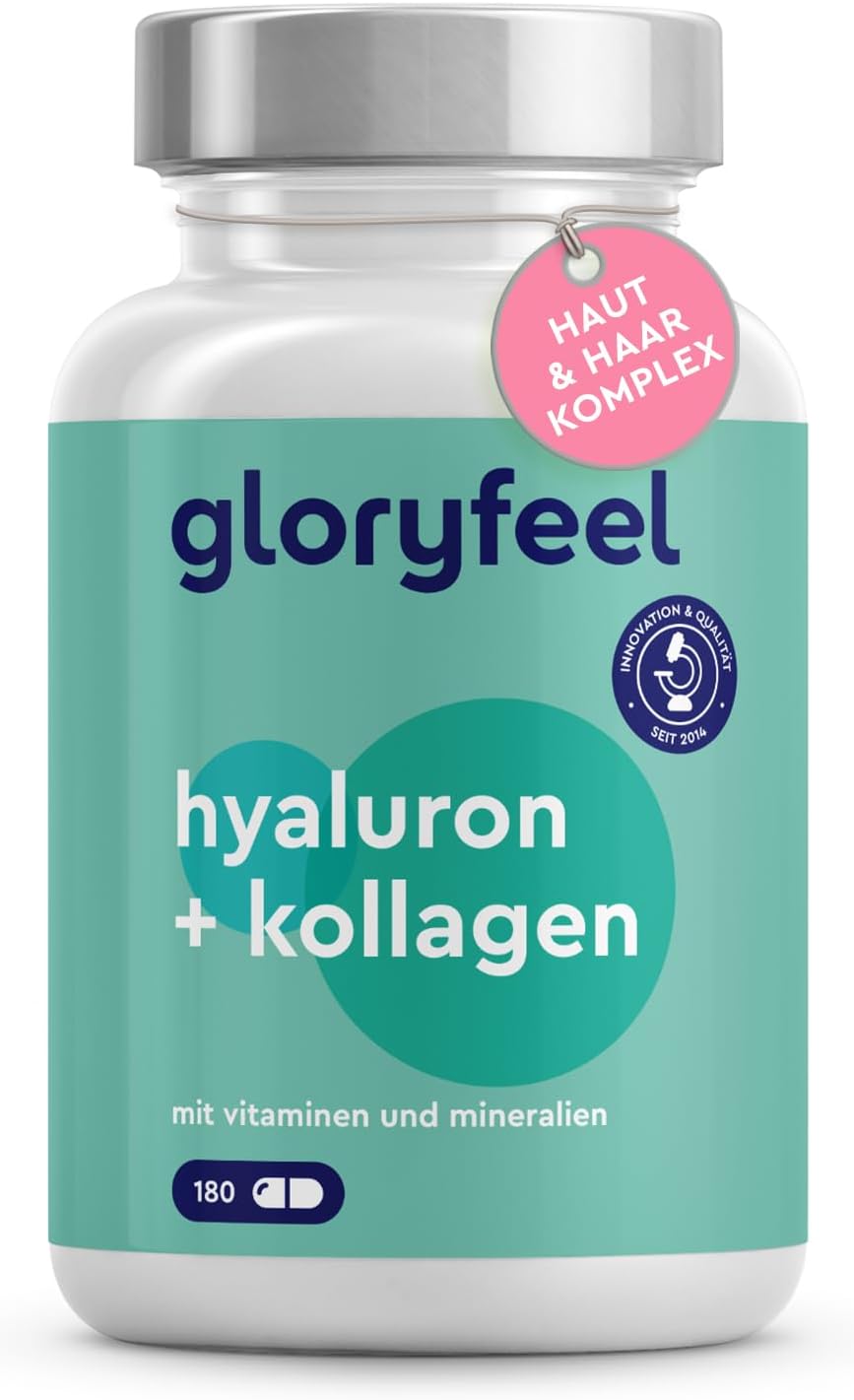 gloryfeel hyaluron + kollagen Преміальний Комплекс для Шкіри - 180 капсул