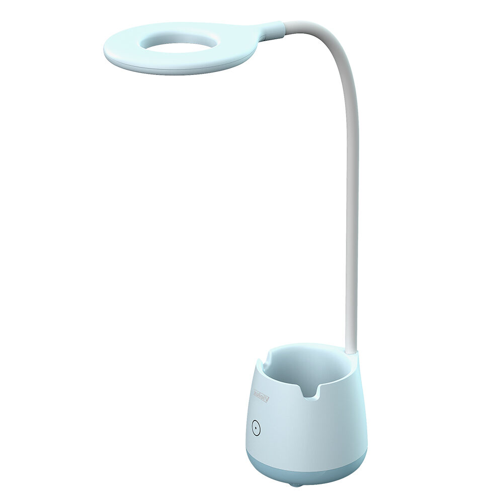 LED настільна лампа акумуляторна BASKET 6W 300Lm 4200K блакитна VIOLUX