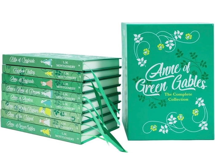 The Complete Collection of Anne of Green Gables 8 Hardback Deluxe Set: Anne of Green Gables, Anne of Avonlea, Anne of Ingleside, Anne of Windy Poplars, Anne of the Island