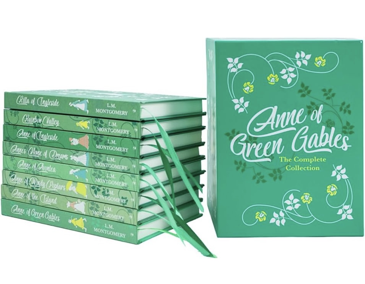 The Complete Collection of Anne of Green Gables 8 Hardback Deluxe Set: Anne of Green Gables, Anne of Avonlea, Anne of Ingleside, Anne of Windy Poplars, Anne of the Island