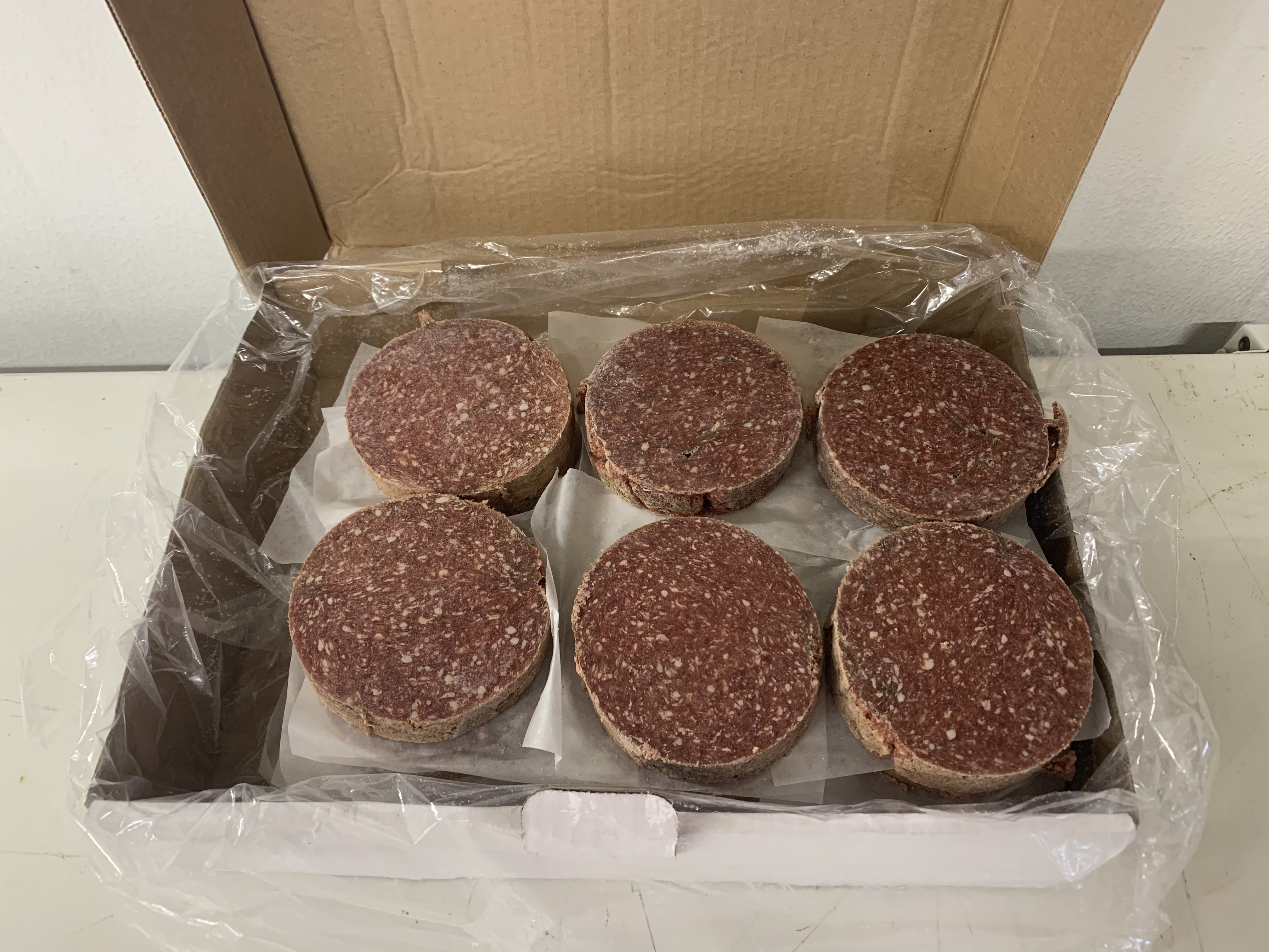 6oz Beef Burgers (10lb box)