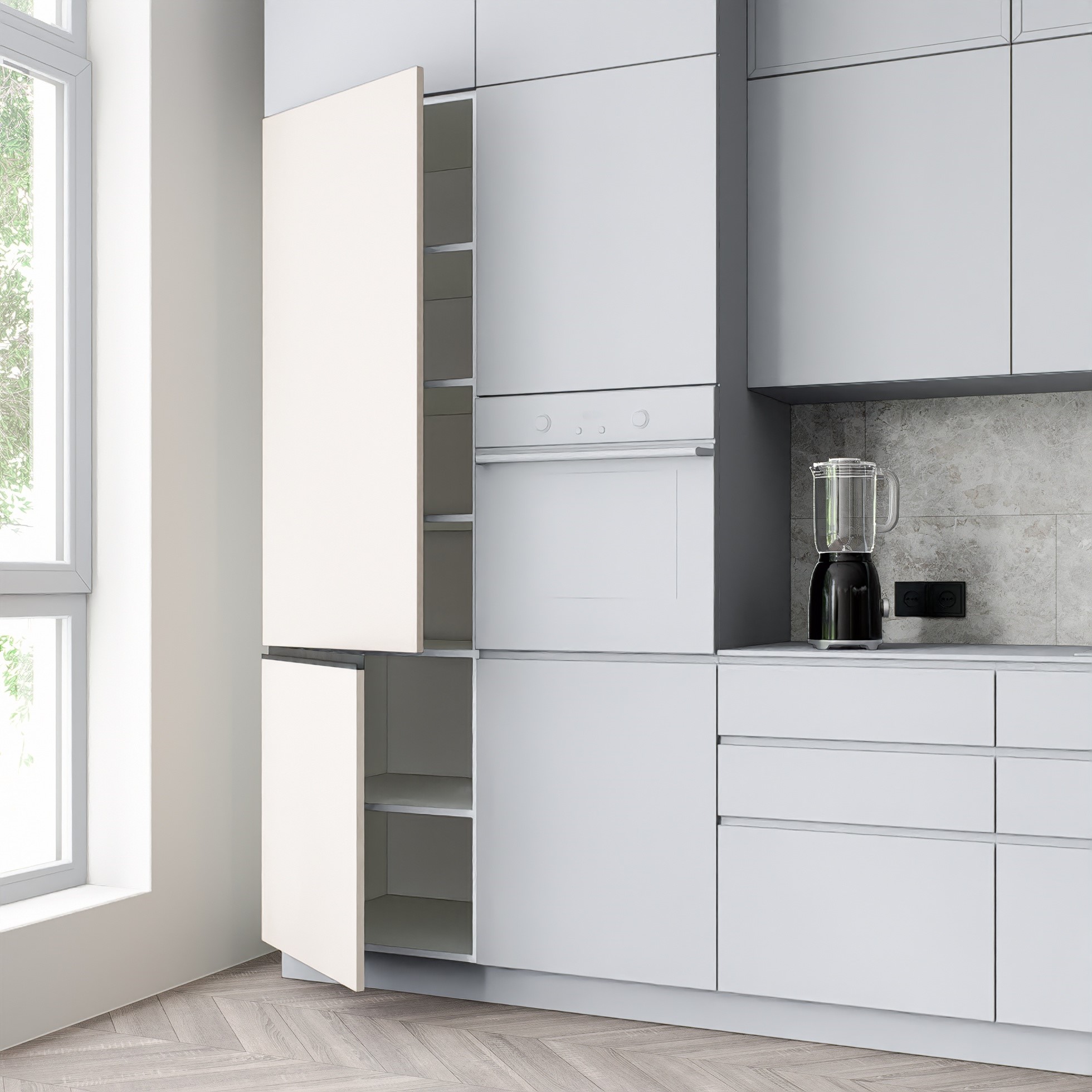 Пенал з полицями