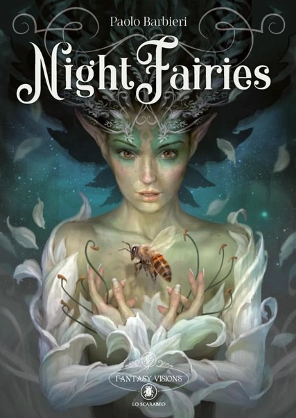  Нічні Феї. Паоло Барб'єрі - Barbieri Night Fairies Book Hardcover (eng). Lo Scarabeo 