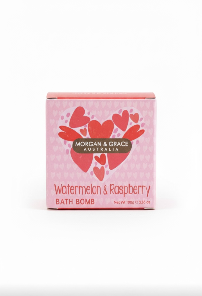 Бомбочка для ванни Morgan & Grace Bath Bomb «Watermelon & Raspberry»