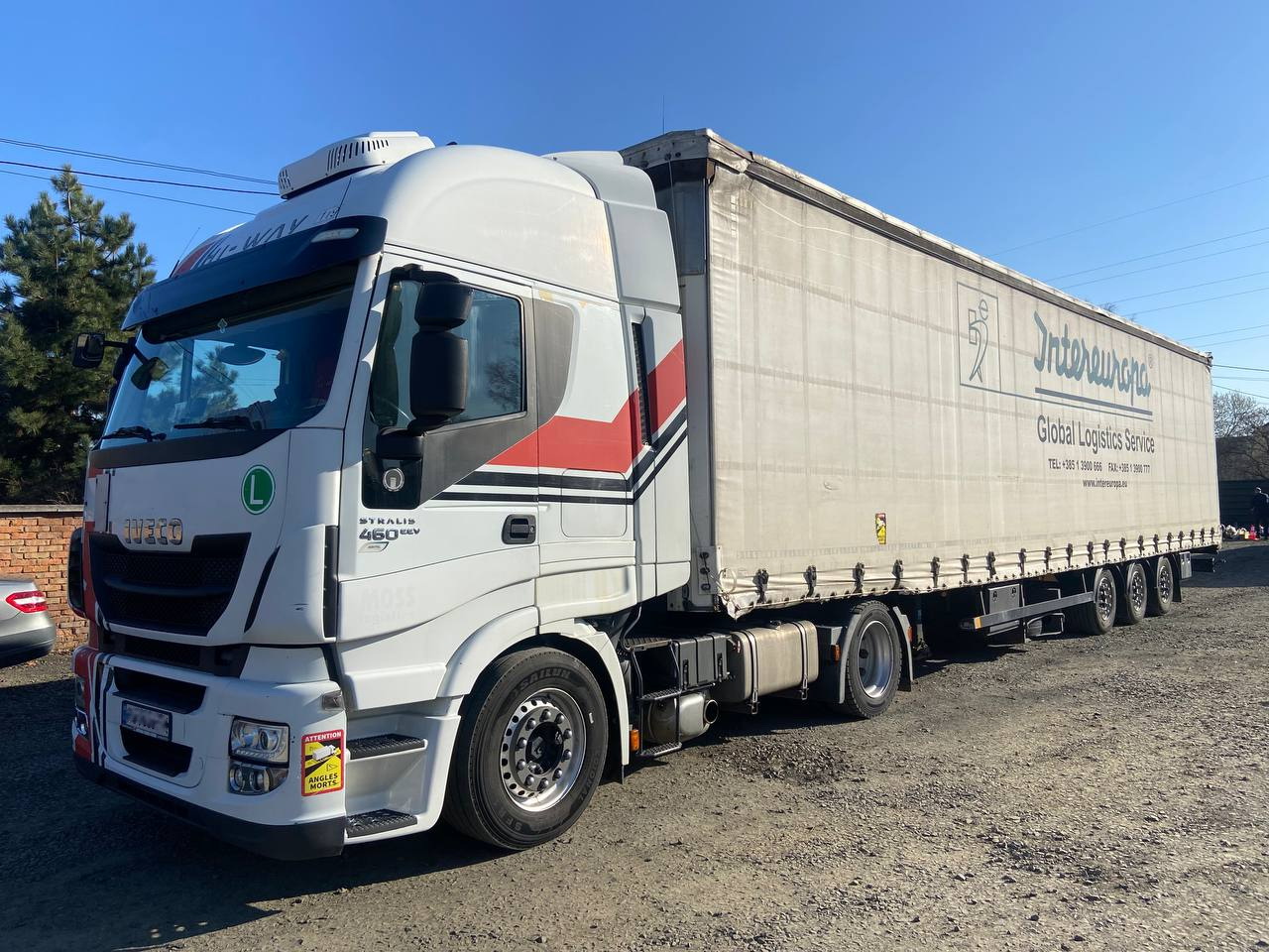 IVECO STRALIS 460 2014 x Schwarzmuller S1 2013 Mega