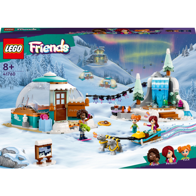 Конструктор LEGO Friends Святкові пригоди в іглу (41760)