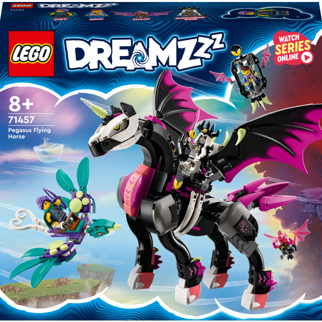 Конструктор LEGO DREAMZzz Летючий кінь Пегас (71457)