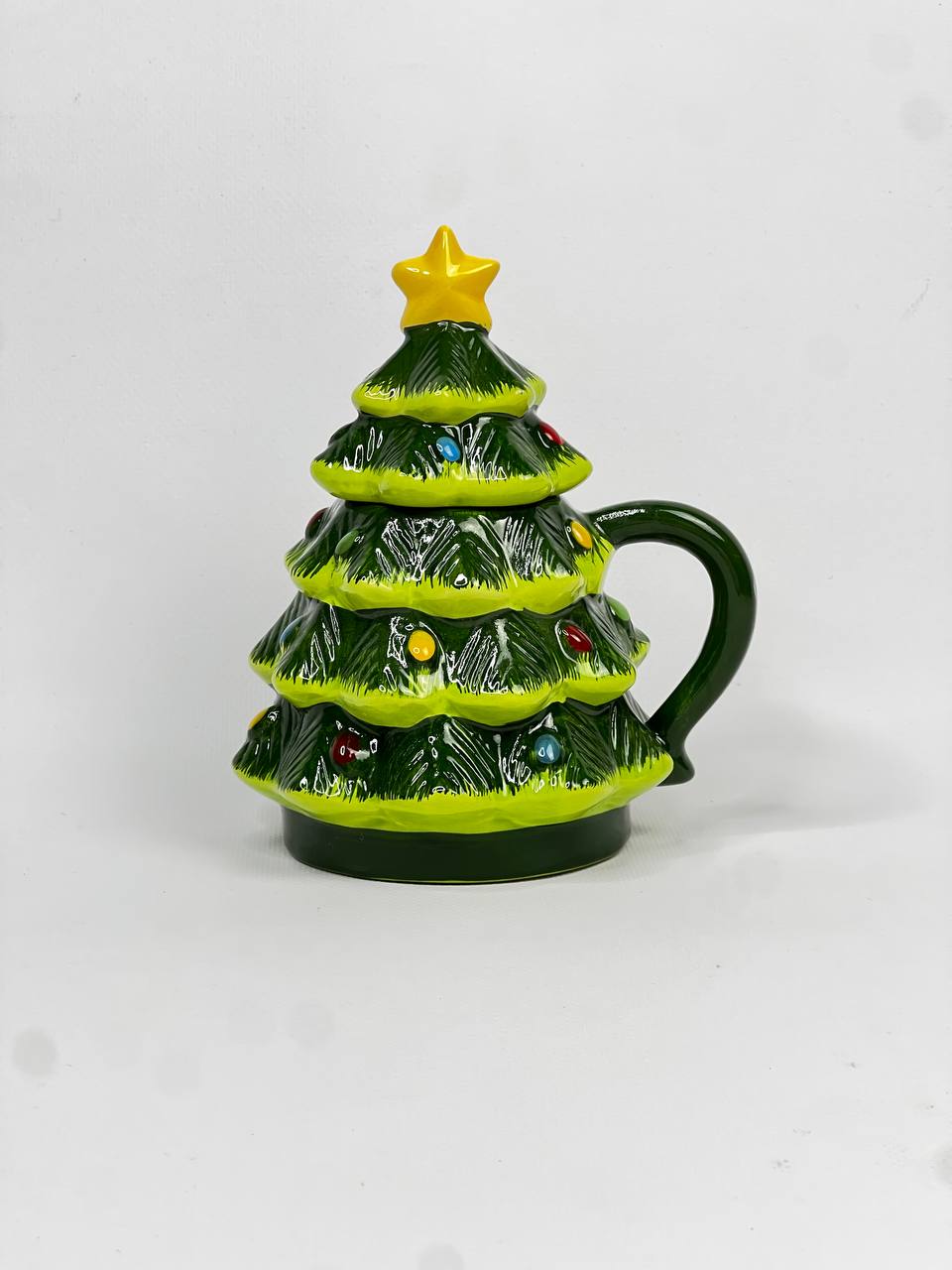 Чашка фігурна ялинка