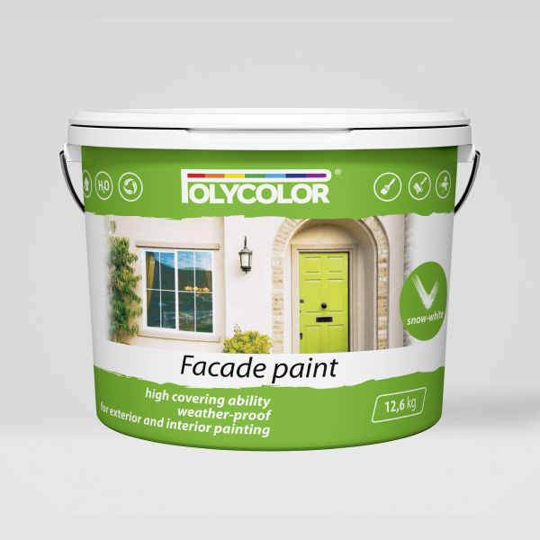 FASADE PAINT ФАРБА ФАСАДНА ТМ POLYCOLOR