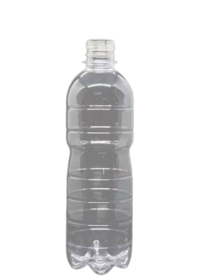 Пляшка без кришки прозора 500 мл горло 28мм, упаковка 160 шт, 018600009