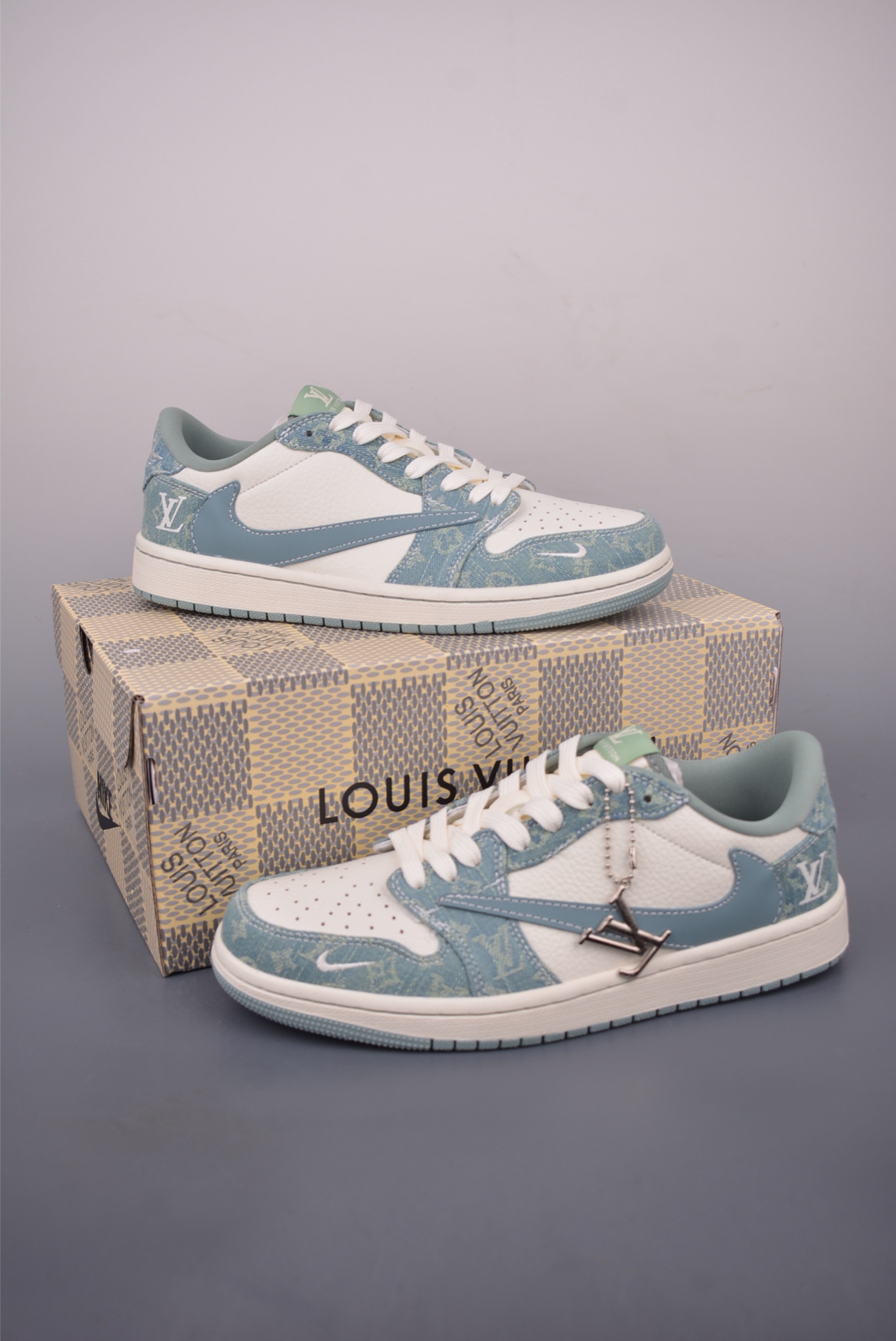 Fragment x Travis Scott x LV Air Jordan 1 Low SC0601-057
