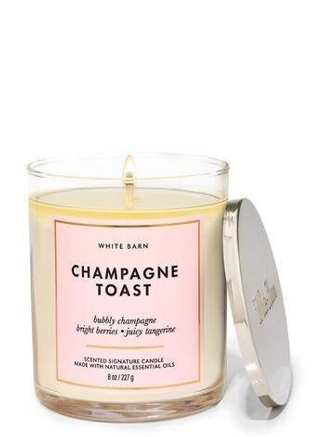 Свічка ароматизована Bath and Body Works Champagne Toast