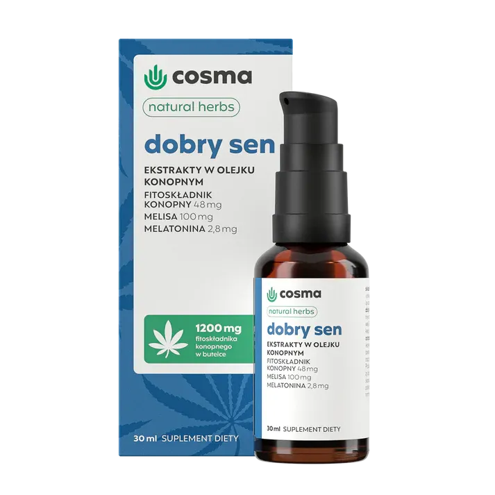 Cosma Cannabis Natural Herbs Добрий Сон краплі - 30 мл