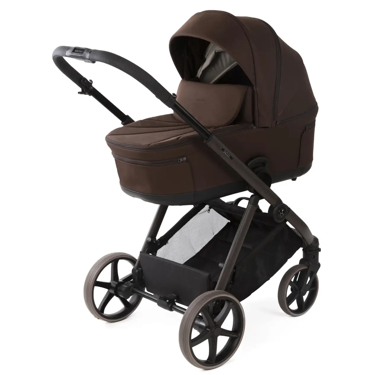 Коляска 2 в 1 Adamex Sigma Natura 17 coffee
