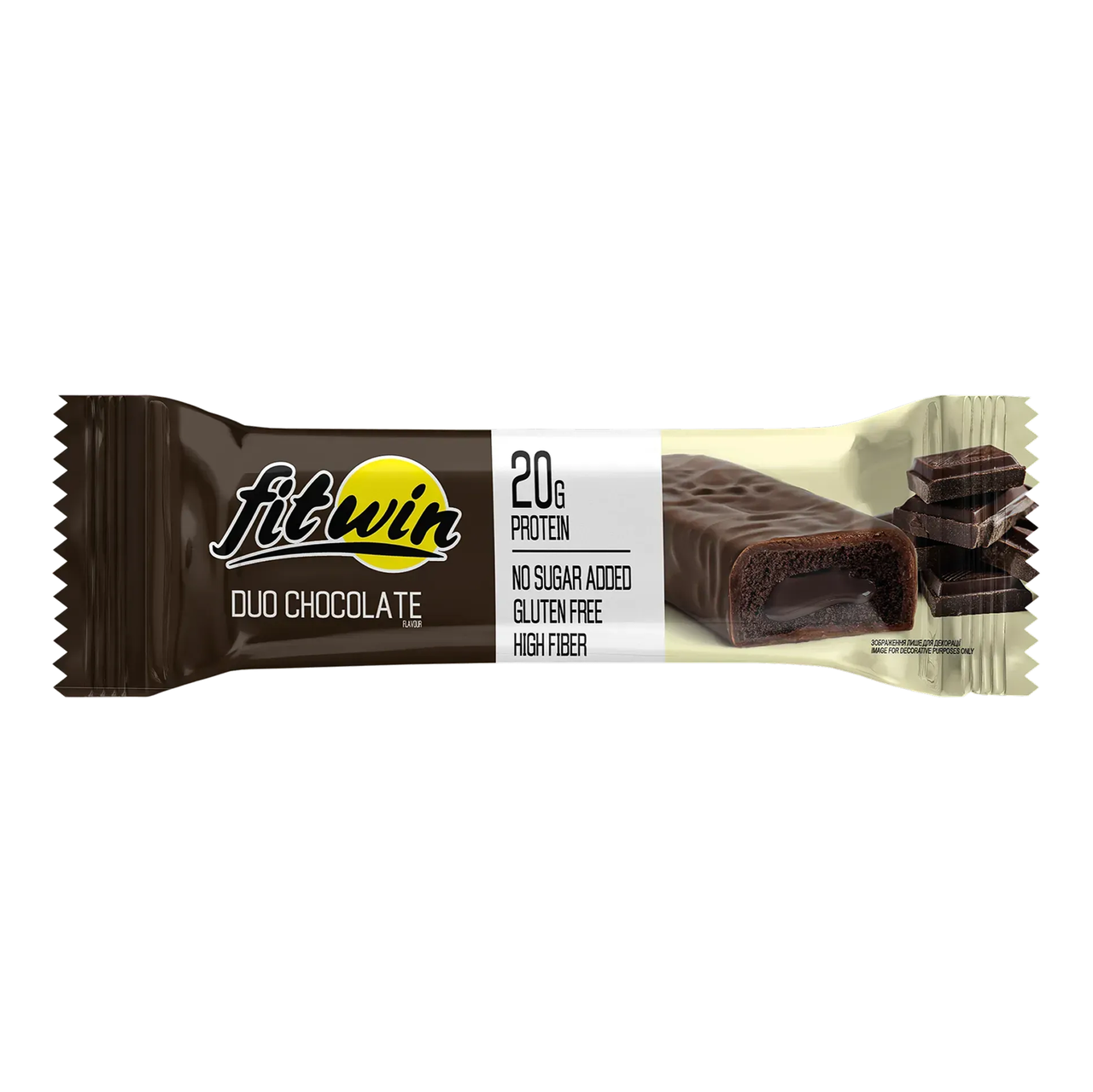 FitWin - 12x60g Duo Chocolate