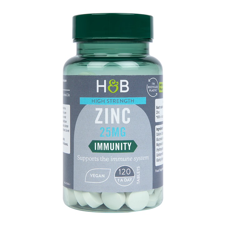 Holland & Barrett Zinc 25 mg (120 таблеток)