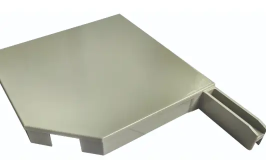 Н Кришка бічна для ролет Alutech SF45/165u-B сірий