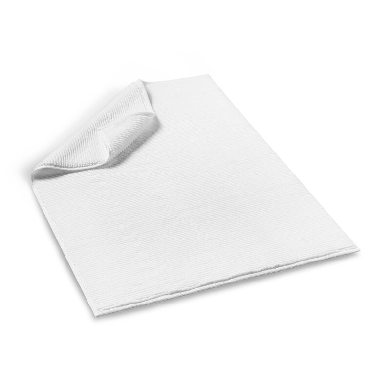 Килимок для ванної Slim Ribbed 60×90 см — білий