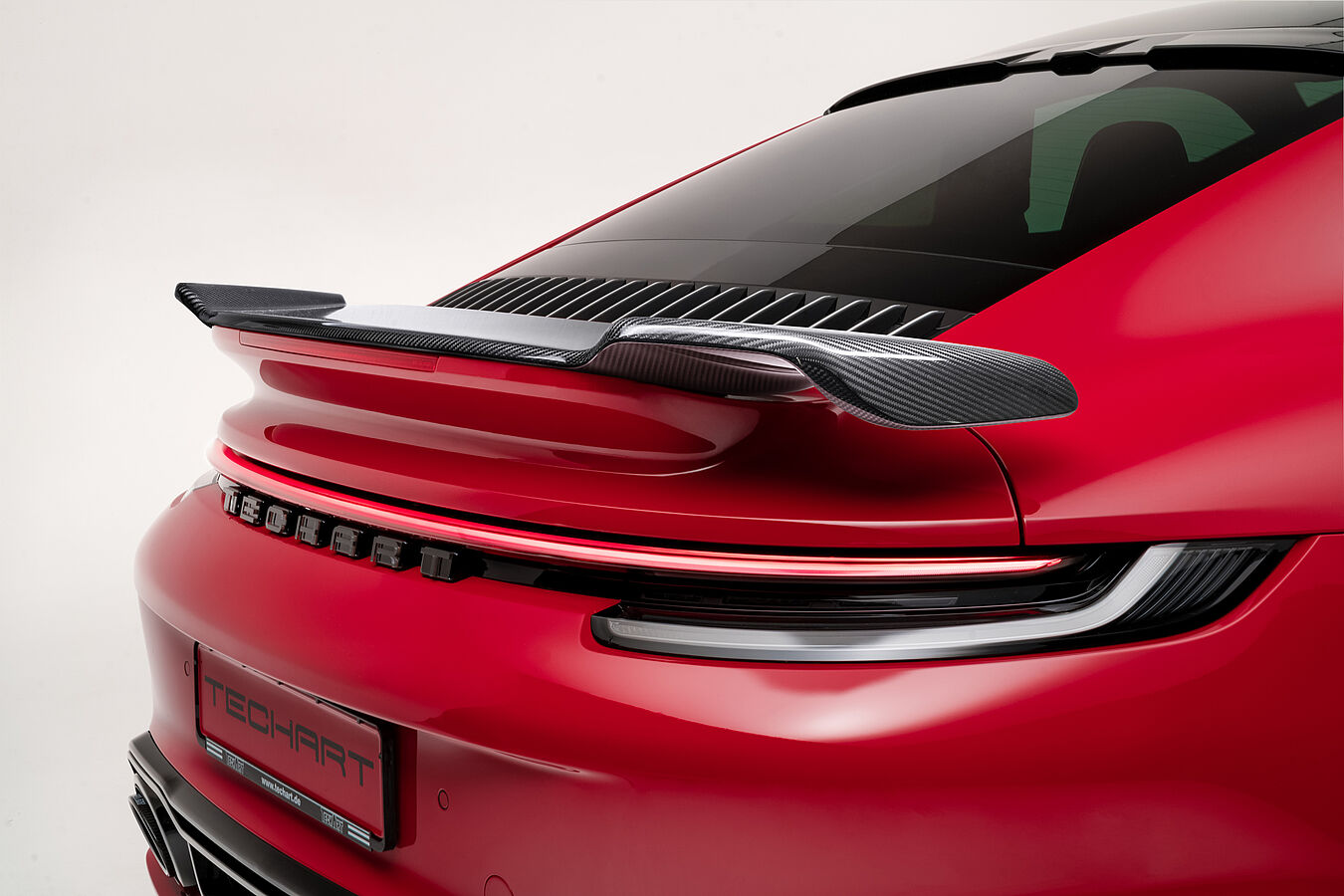 Porsche 911 Turbo (992) spoiler węglowy TECHART