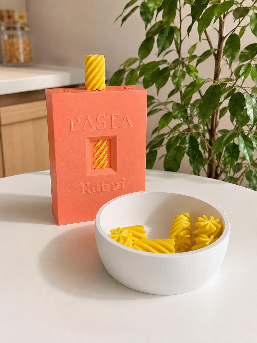 Дитячий ігровий набір «Паста Rotini» — 3D-іграшка для дитячої кухні
