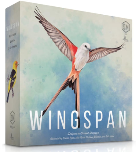 Stonemaier Games: Wingspan (Base Game) | A Relaxing, Award-Winning Strategy Board Game About Birds for Adults and Family | 1-5 Players, 40-70 Minutes, Ages 14+