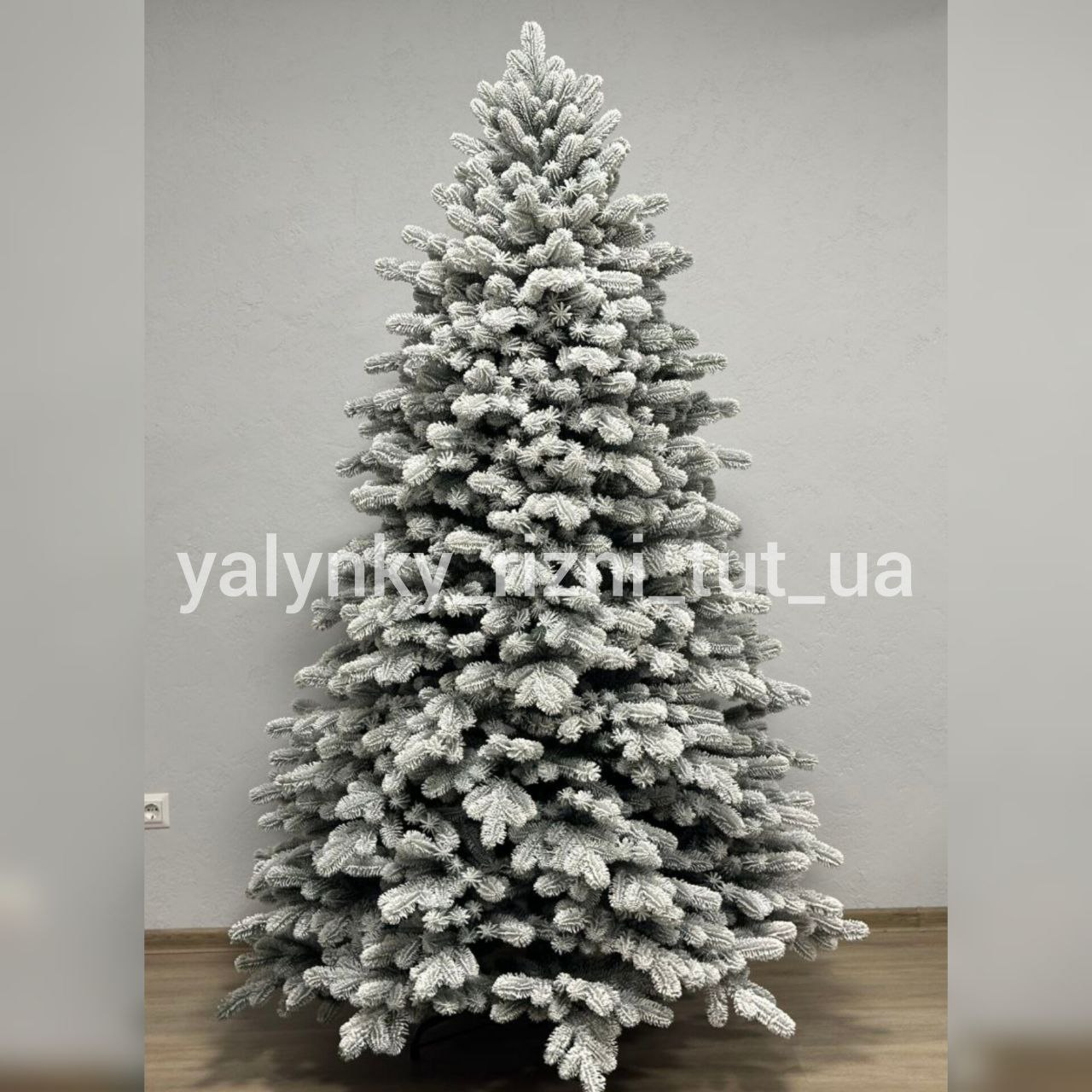 Ялинка "Ковалівська Люкс" Лита Засніжена "Umbrella System" (на шарнірах)