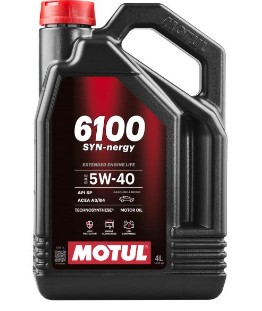 Моторна олива Motul 6100 SYN-NERGY 5W-40 Technosynthese, 4л.