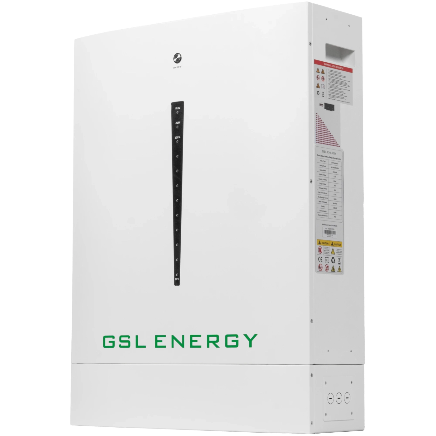 Акумуляторна батарея GSL 51.2V 200Ah 10.24kWh LiFePO4