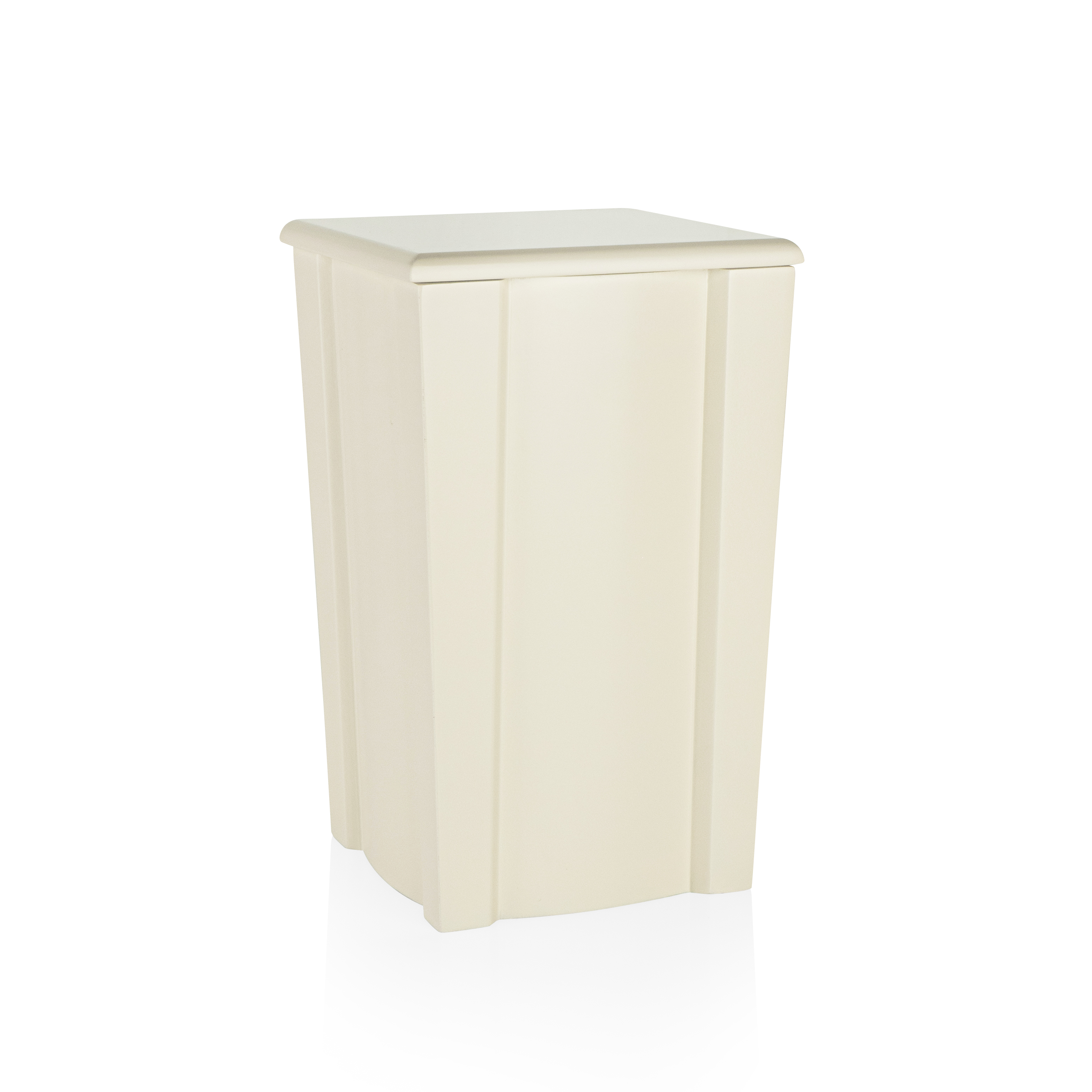 Урна ритуальна з МДФ, прямокутна Біла