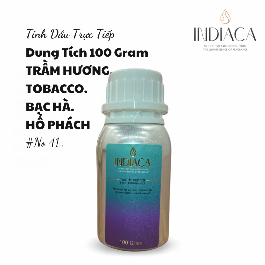 T.Dầu No 41 Xông Trực Tiếp🌿Hương Thơm Nam Tính, Sang Trọng & Cuốn Hút👉Dung Tích 100 Gram.