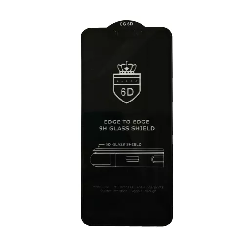 Захисне скло 6D Anti-static for iPhone 12 mini (5.4 ) чорне тех. пак.