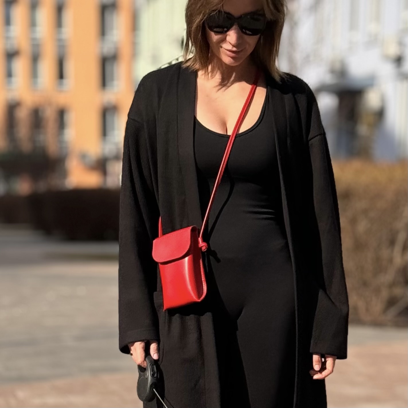 Supermini для телефону з натуральної шкіри