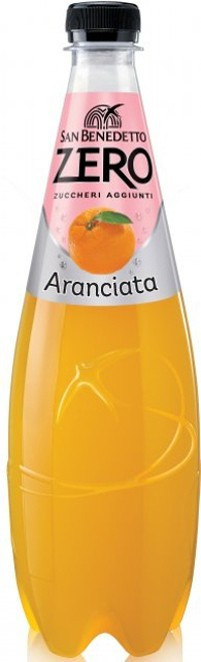 Соковмісний газований напій San Benedetto Zero Orange без цукру 0.75 л