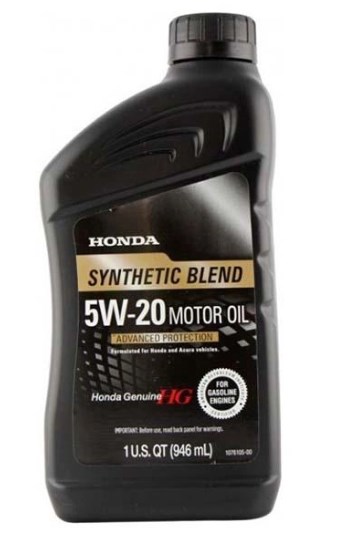 Моторна олива 5W20 HONDA SYNTHETIC BLEND SP/GF-6, 1qt.