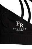 Спортивний топ для фітнесу жіночий Freever AF 2303 чорний