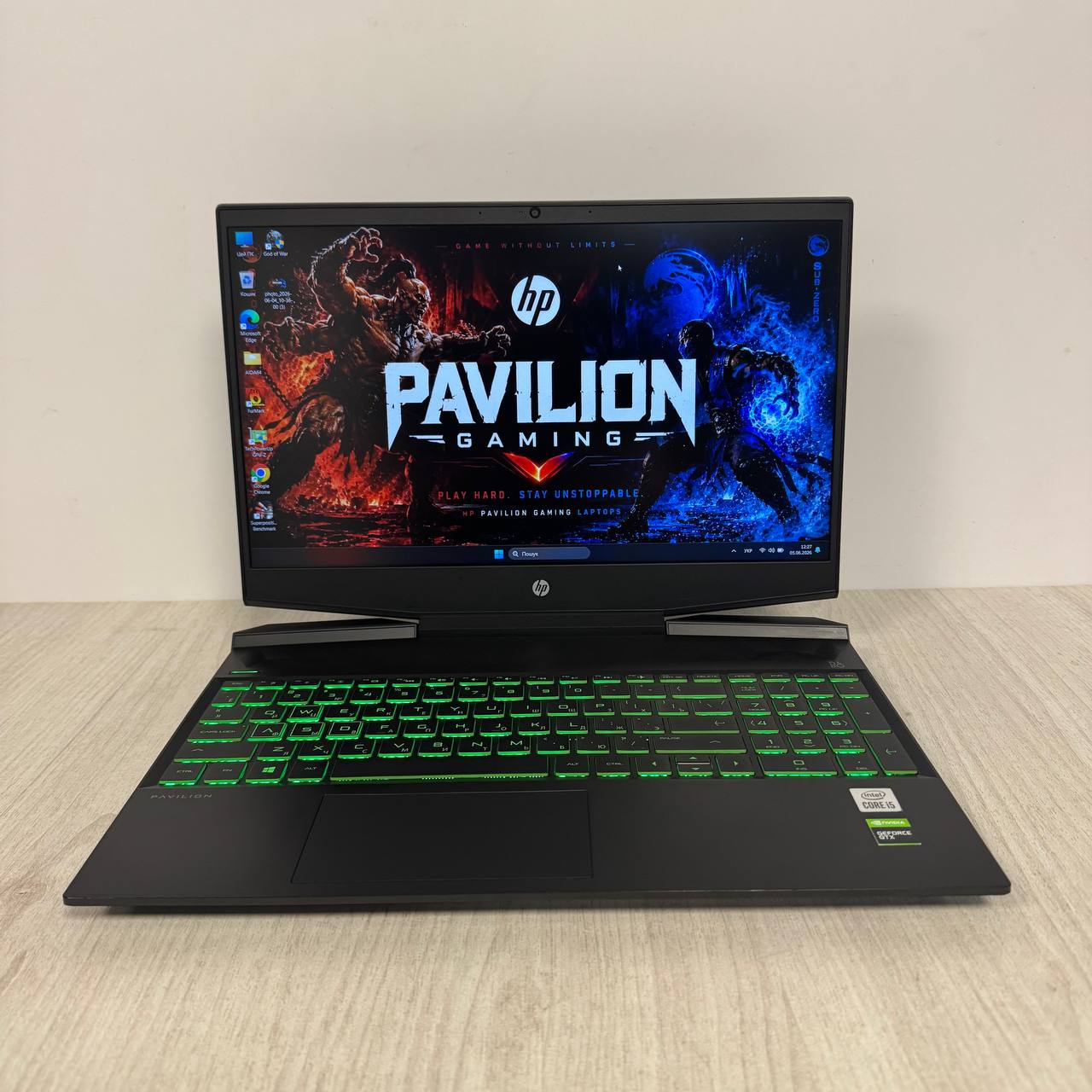 HP Pavilion Gaming 15-dk1001ua