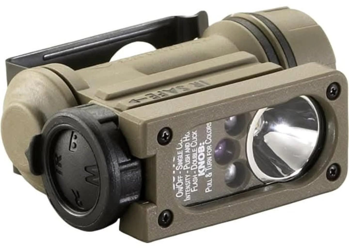 Оригінальний армійський універсальний ліхтар "Streamlight Sidewinder Compact II Military" від американського преміум бренду "StreamLight".