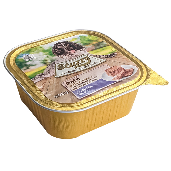 ШТУЗІ КАЧКА корм для собак, паштет, 300г