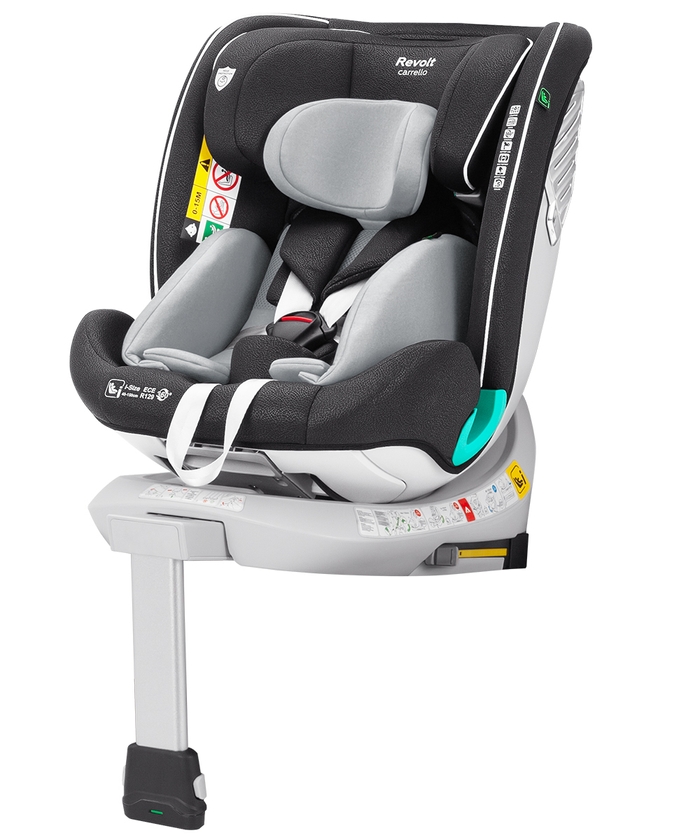 Автокрісло CARRELLO Revolt від 40 до 150 см 0+1+2+3 ISOFIX Sky Grey