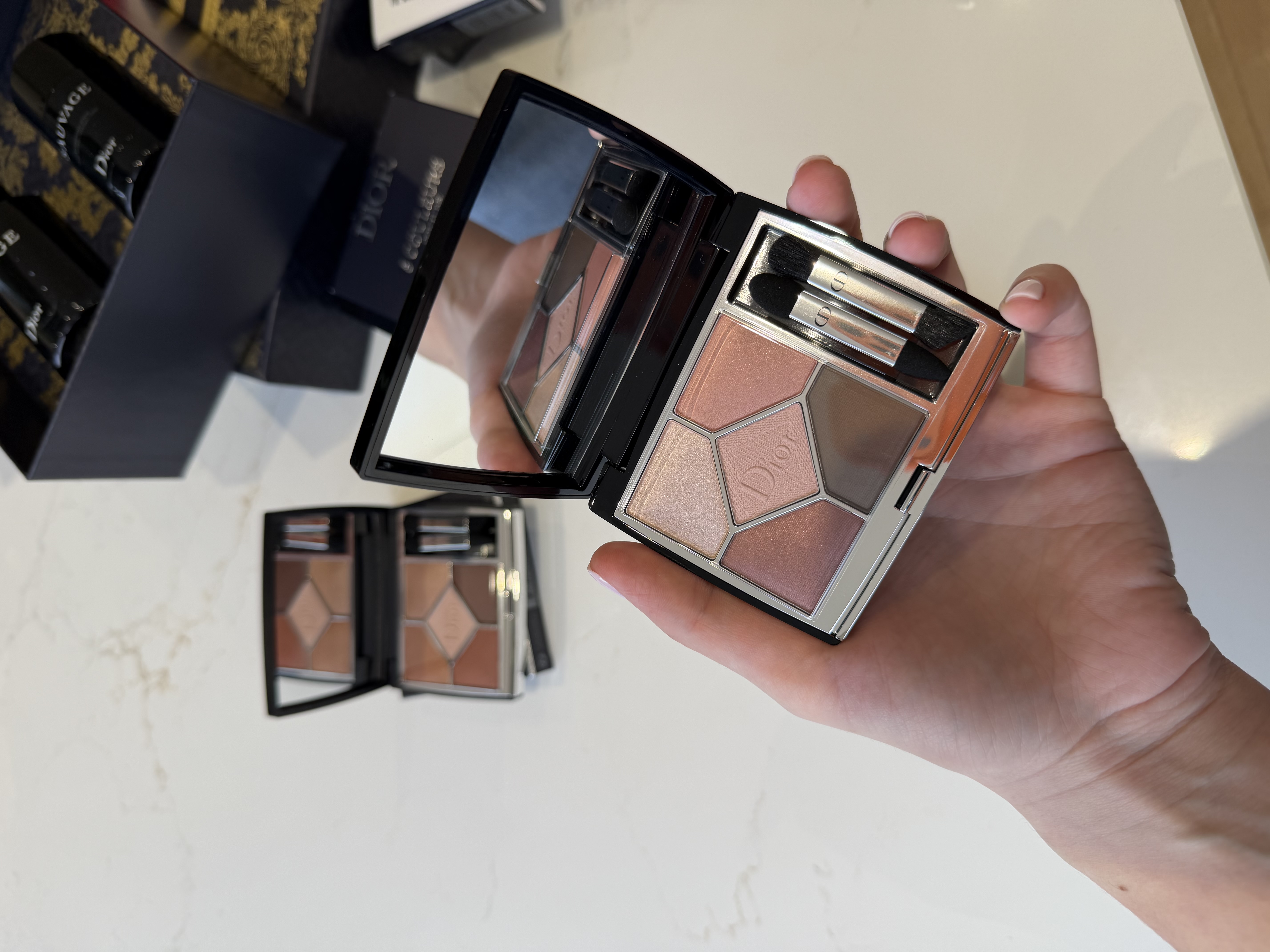 Палетка тіней Dior 5 Couleurs Couture Eyeshadow Palette 899 Soft Petals 7g