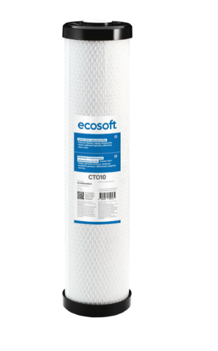 Картридж зі спресованого активованого вугілля Ecosoft CTO10 4,5"х20" (CHVCB4520ECO)