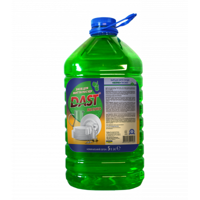 Зaciб для миття посуду DAST Яблуко 5 л (пет)