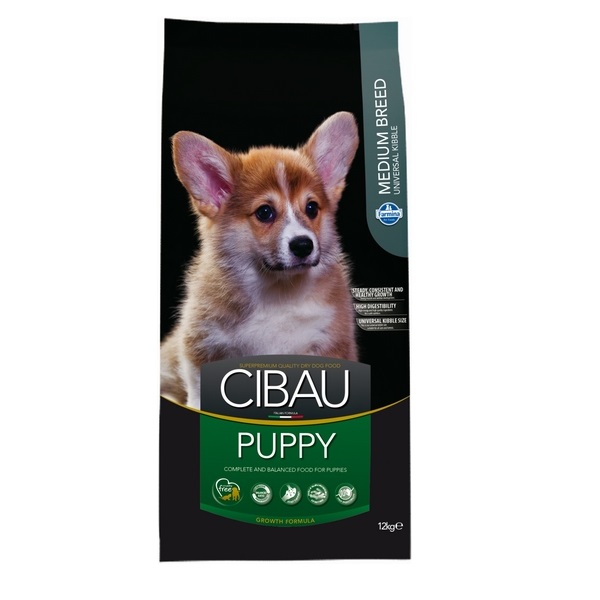 Фарміна дог сух CIBAU PUPPY MEDIUM з куркою 12 кг 31020