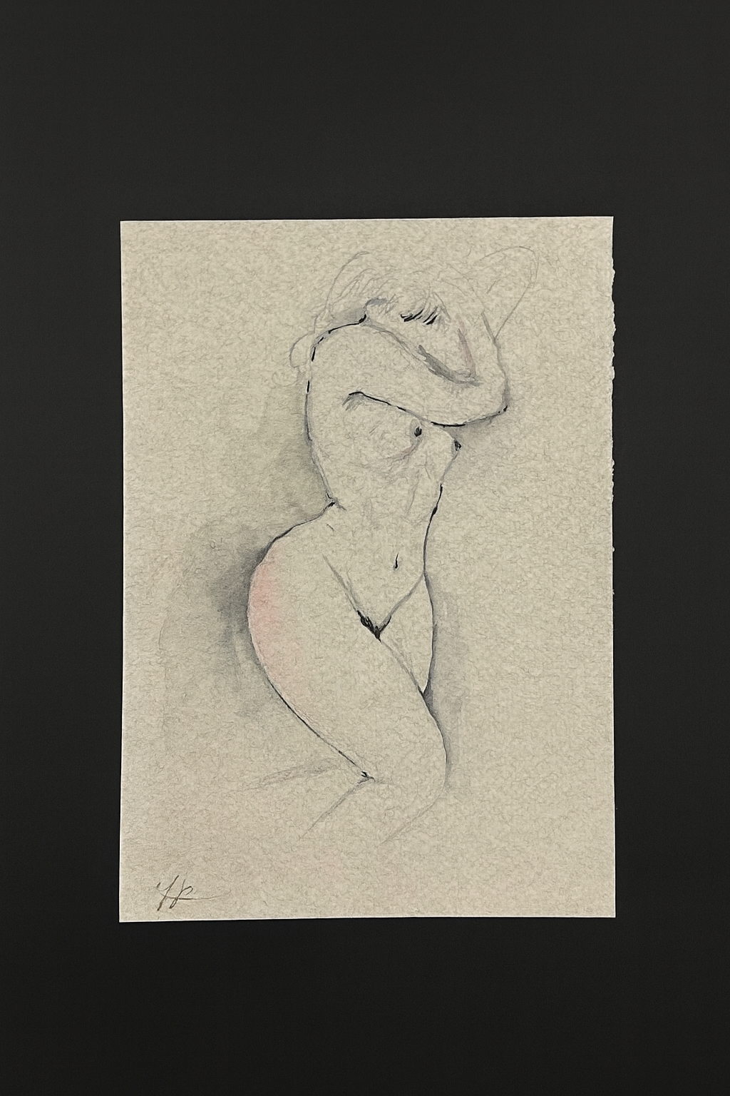 "Blush of a Moment"- Original artwork