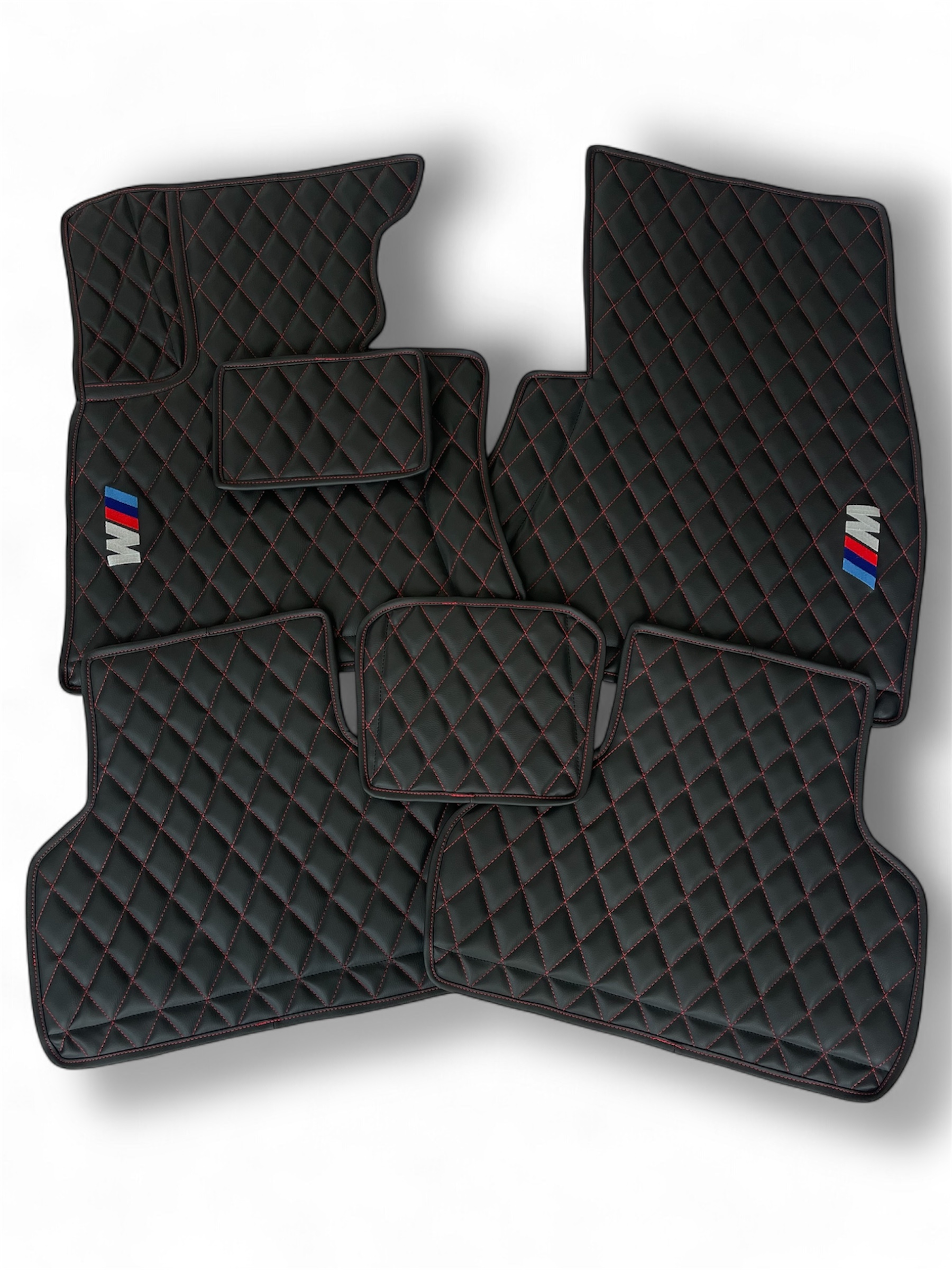 Килимки з екошкіри у дизайні Ромб для Audi, BMW, Mecedes, Porshe, Toyot, Skoda, VW etc.