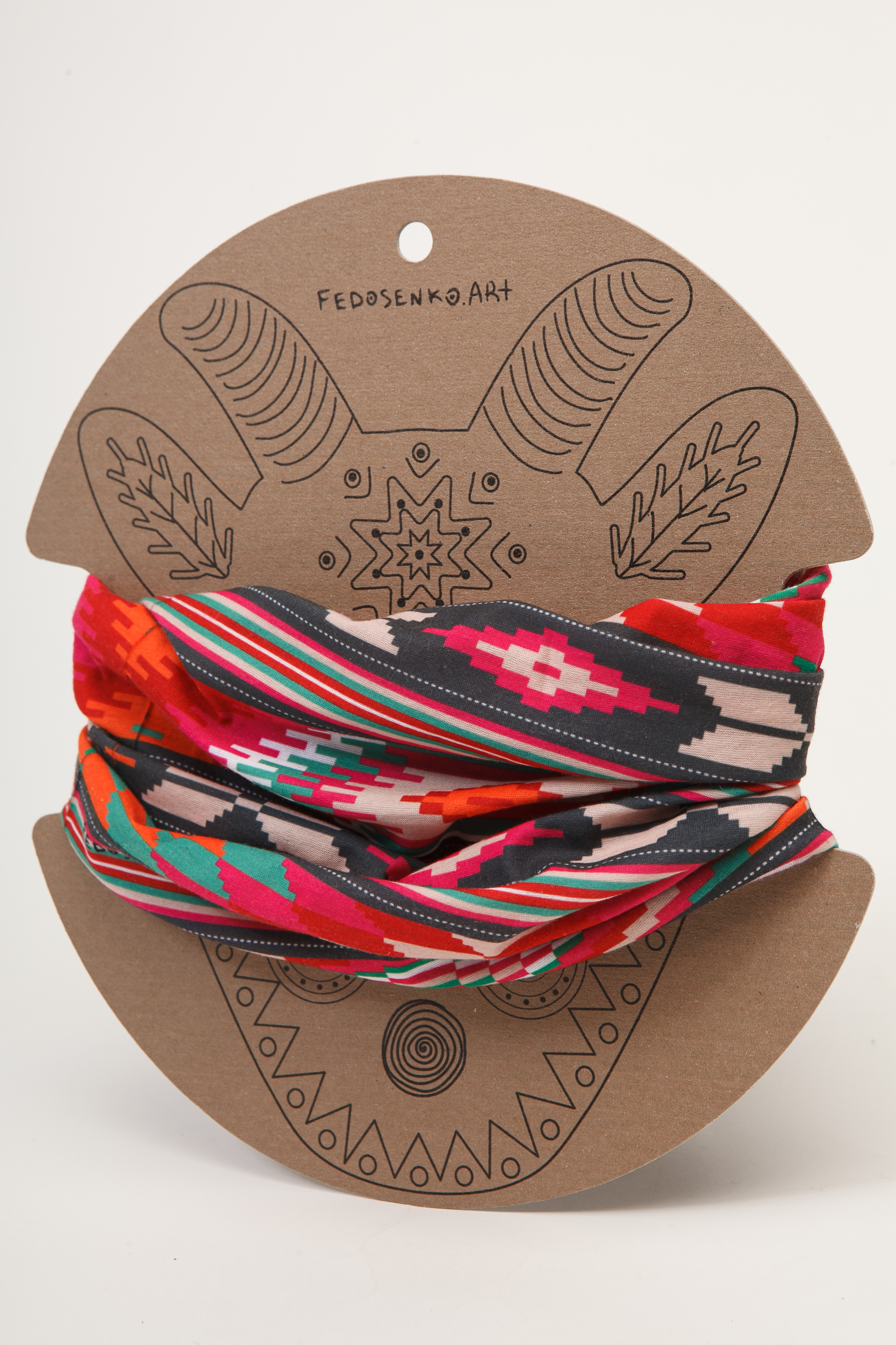 Баф “Килим” + картонна основа - вирізка Кози