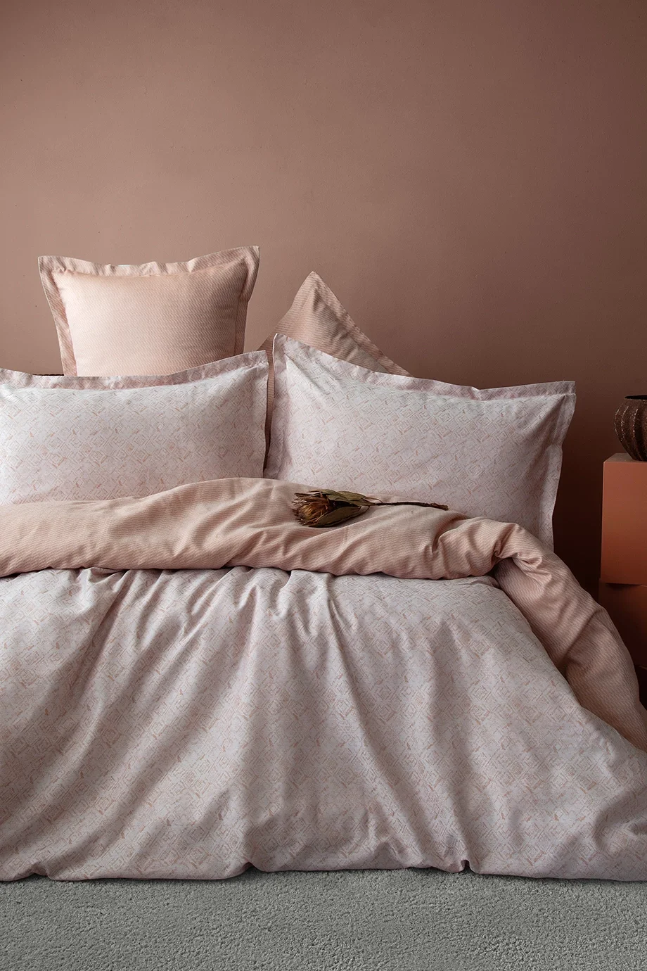 Комплект постільної білизни Issimo Home Fondane exclusive євро 300 TC