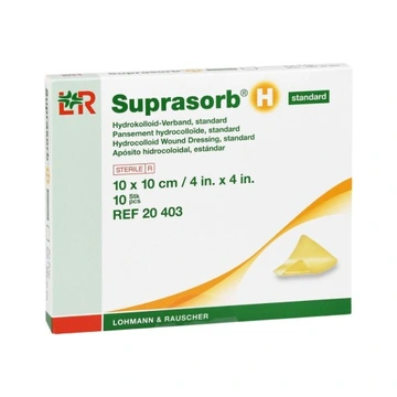 10×10см.Suprasorb H гідроколоїдна пов'язка для ран 1шт.