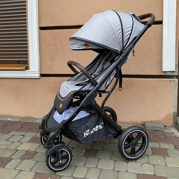 Прогулянкова коляска NINOS NAVA LIGHT GREY