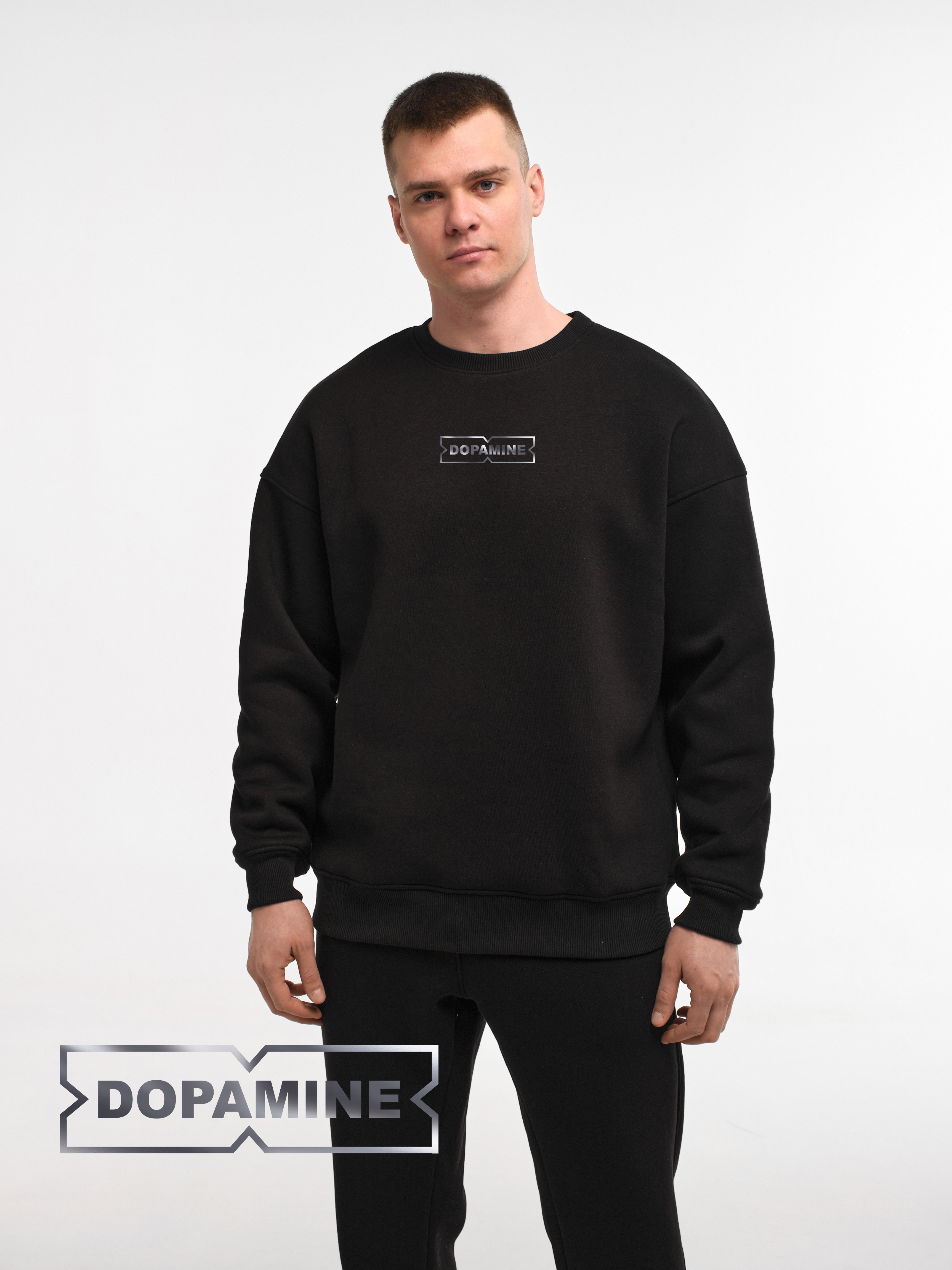 SWEATSHIRT "DOPAMINE" | BLACK EMOTION | XS1